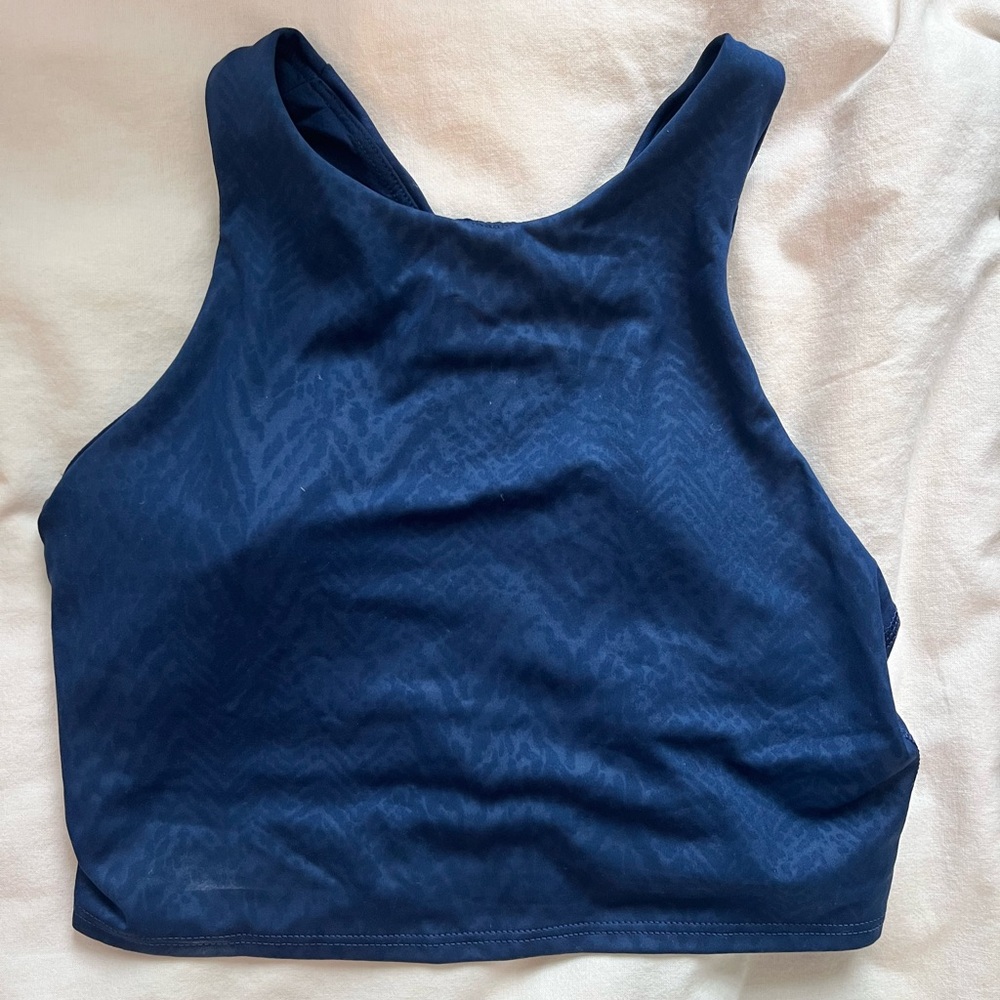 Athleta Deep Blue Sports Bra